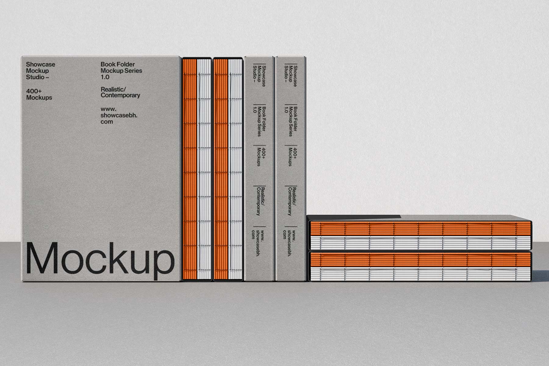 BF1_Book Folder Mockup Bundle - Image 7