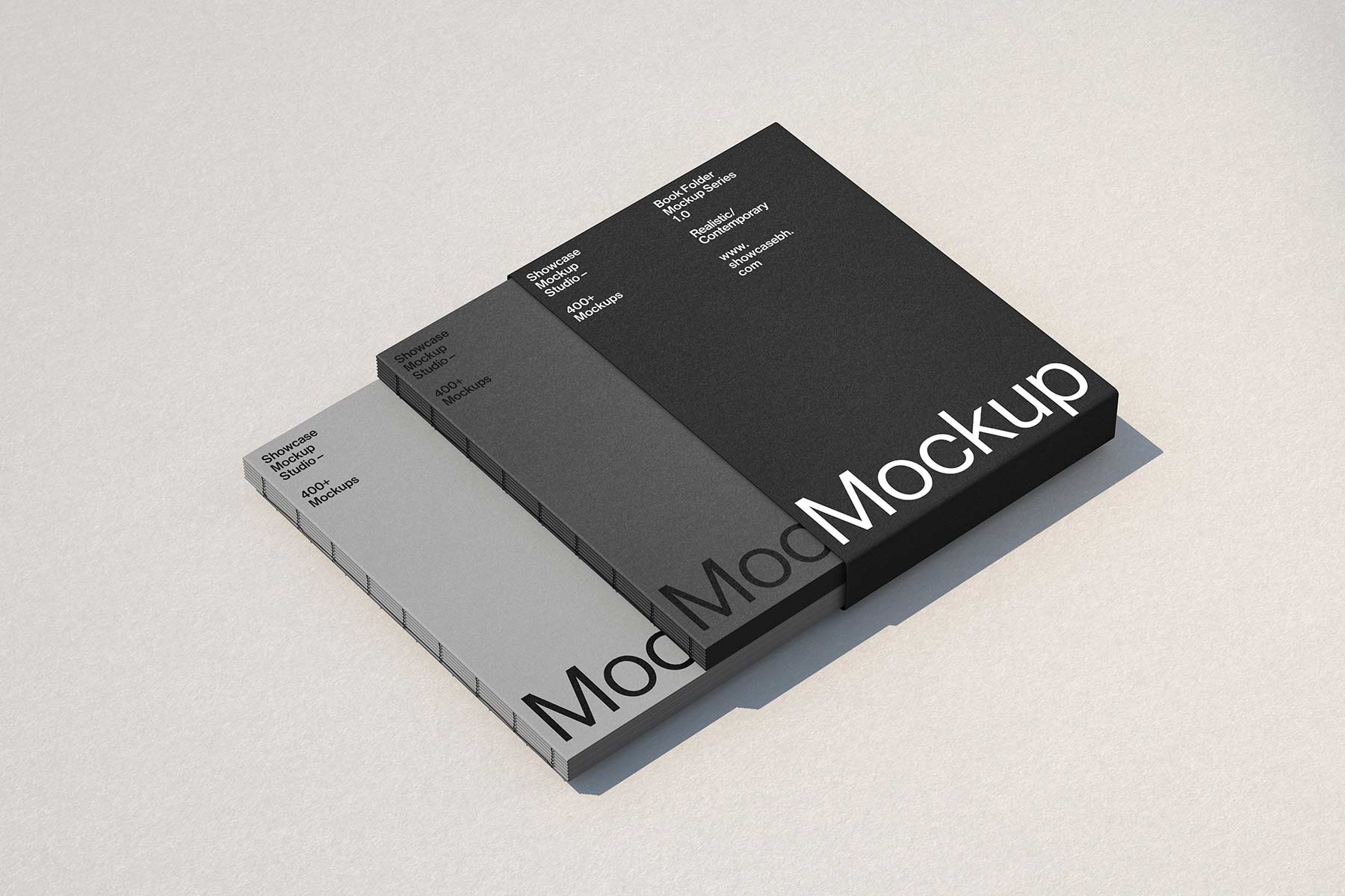 BF1_Book Folder Mockup Bundle - Image 3
