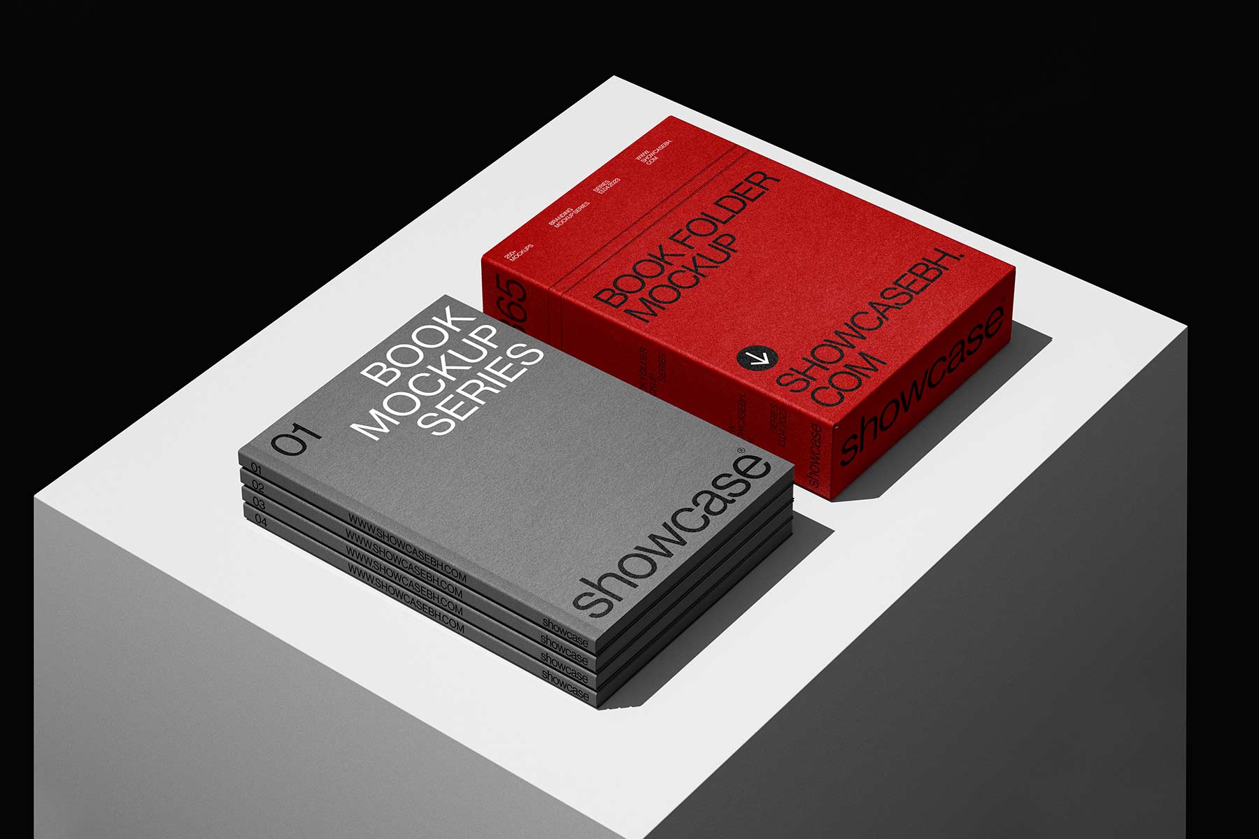 365G_Book Folder Mockup Bundle - Image 6