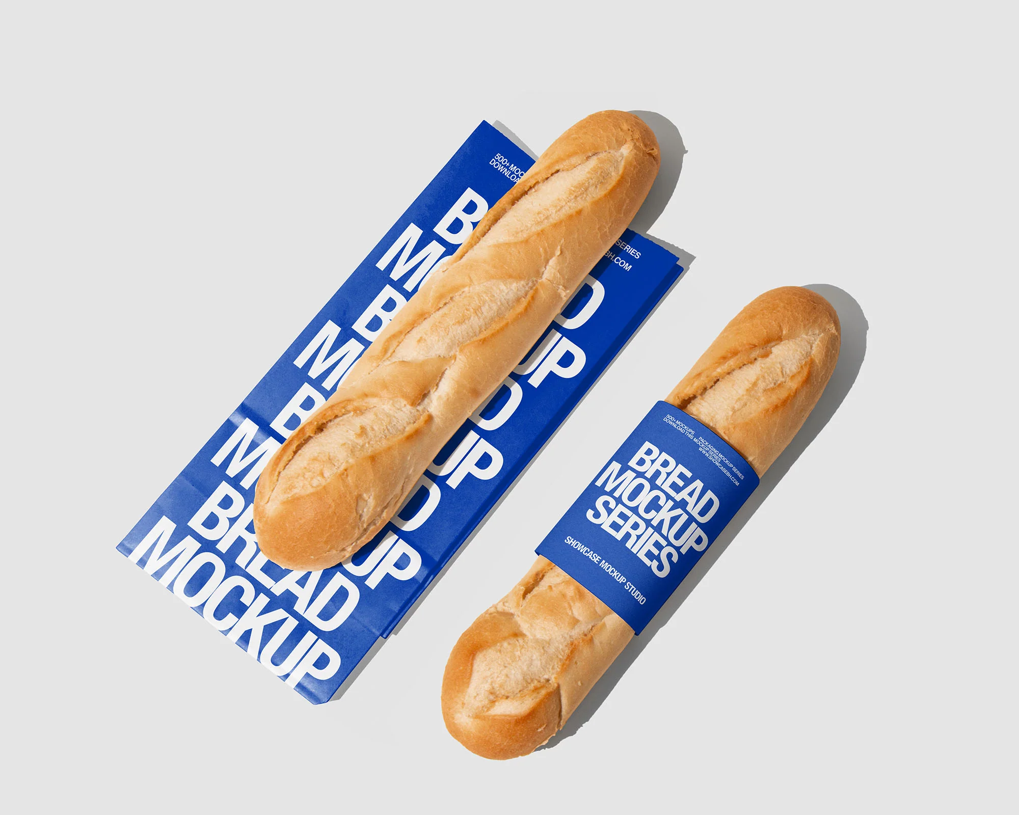 Bread05_Baguette Packaging Mockup - Image 2