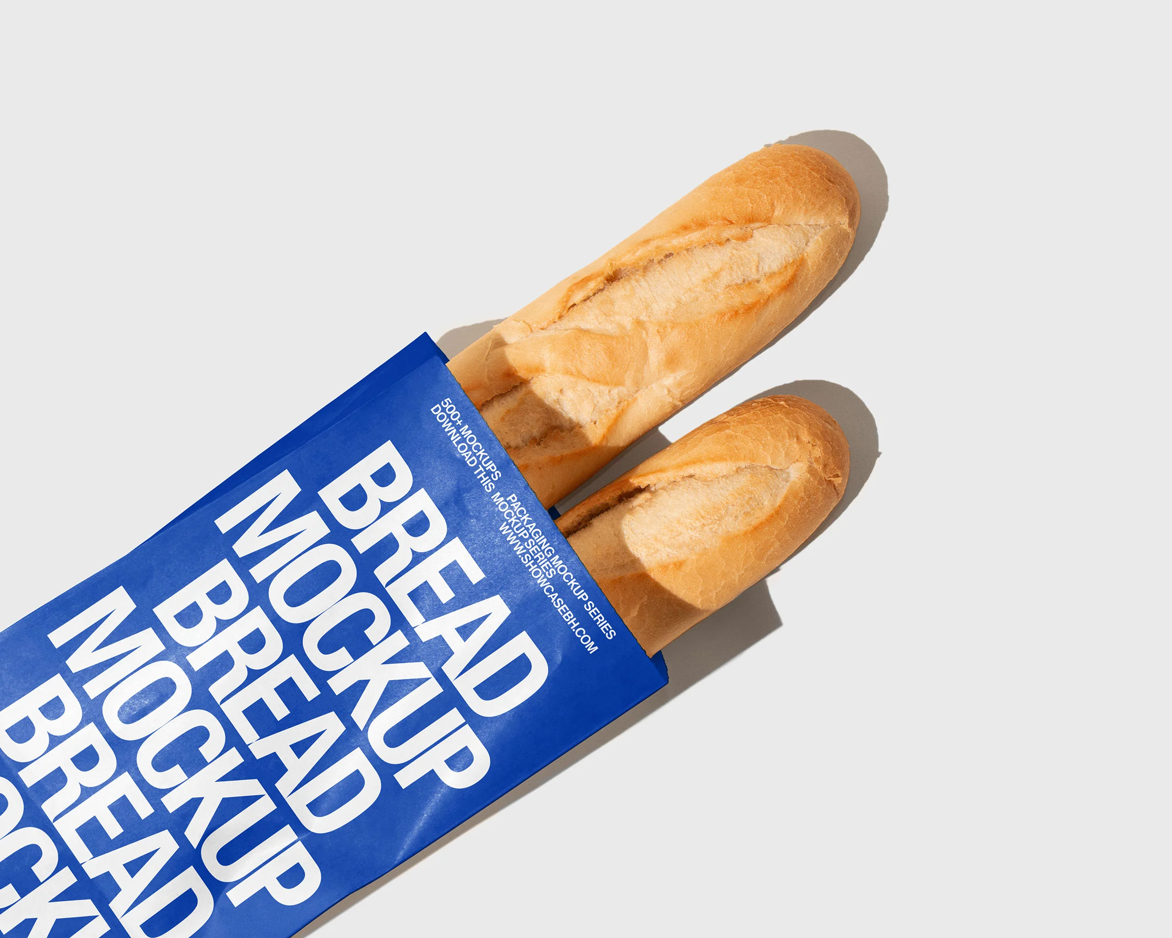 Bread08_Baguette Packaging Mockup - Image 2