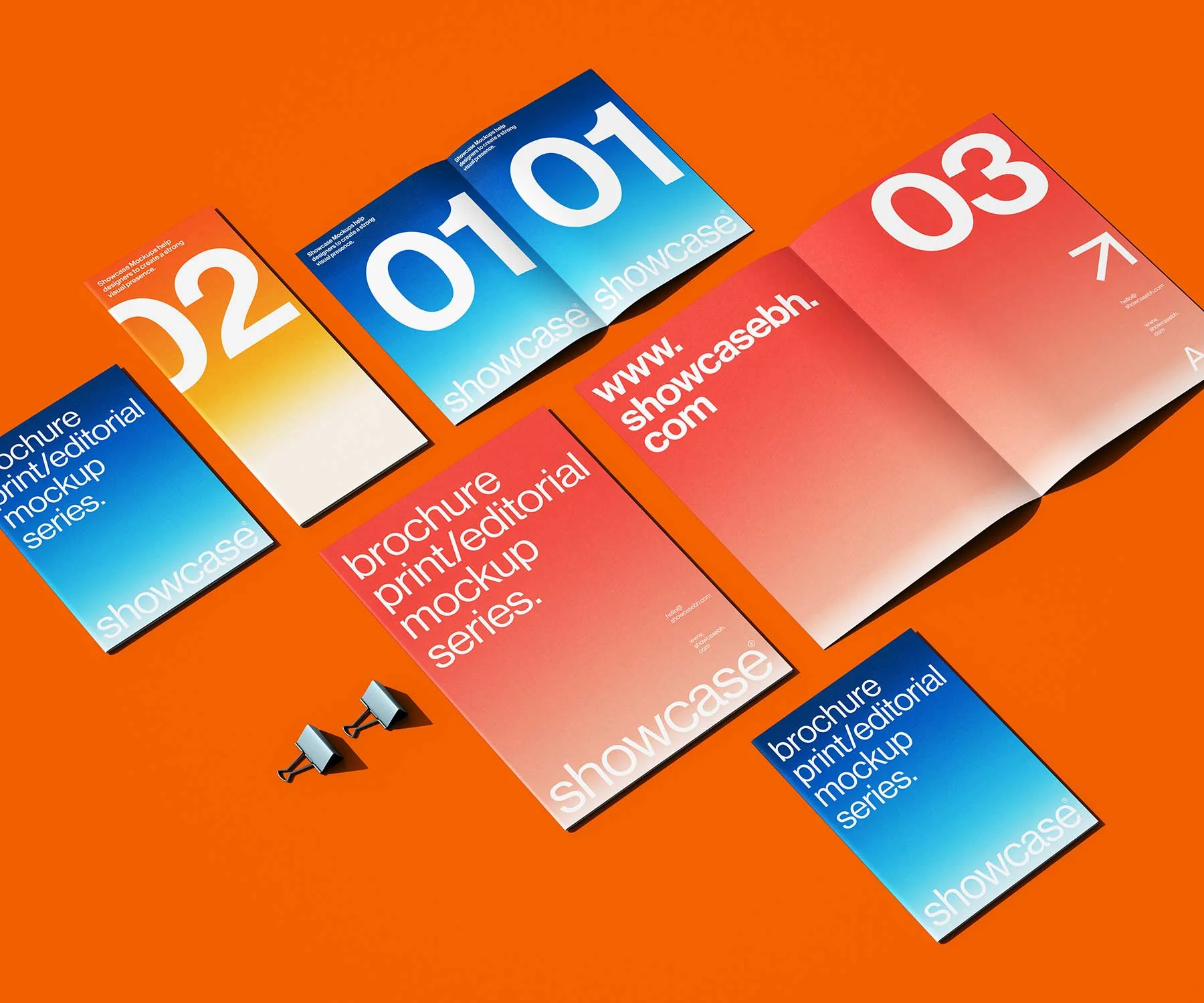 BE03_Brochure Mockup Set - Image 2