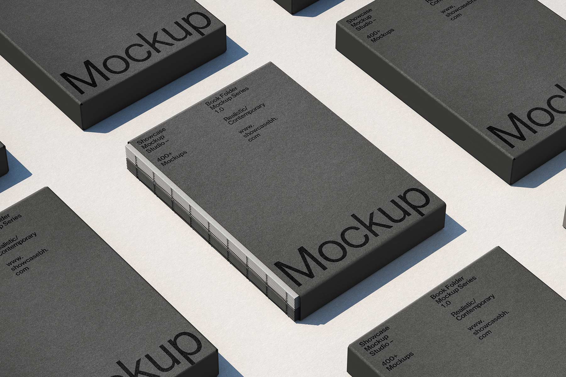 BF1_Book Folder Mockup Bundle - Image 6