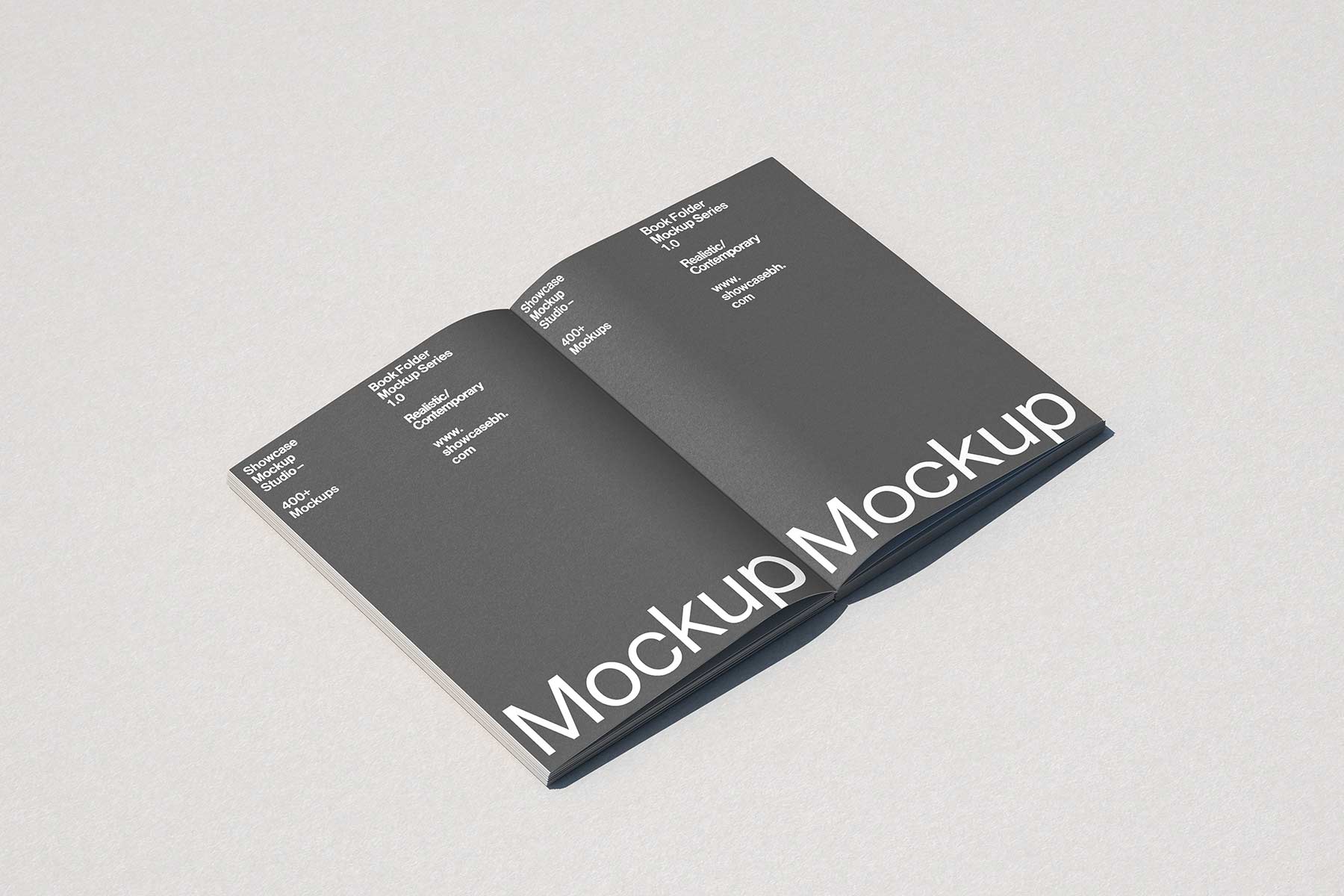 BF1_Book Folder Mockup Bundle - Image 9