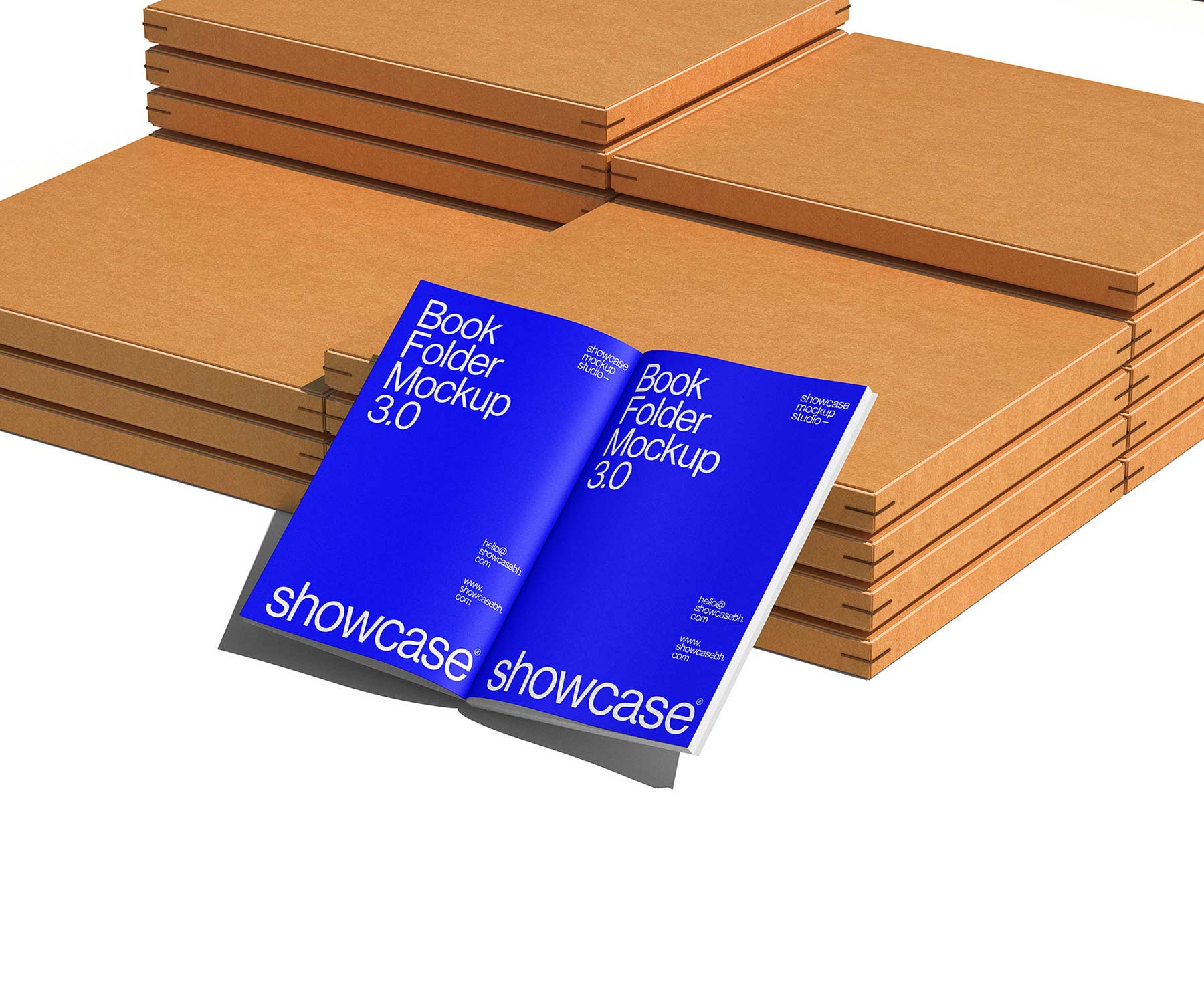 BF3_Book Folder Mockup Bundle - Image 8