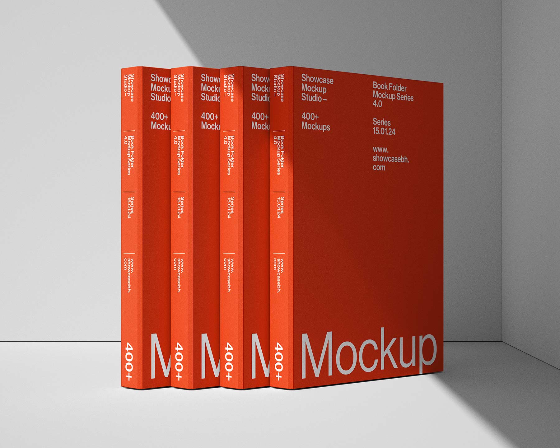 BF4_Book Folder Mockup Bundle - Image 4