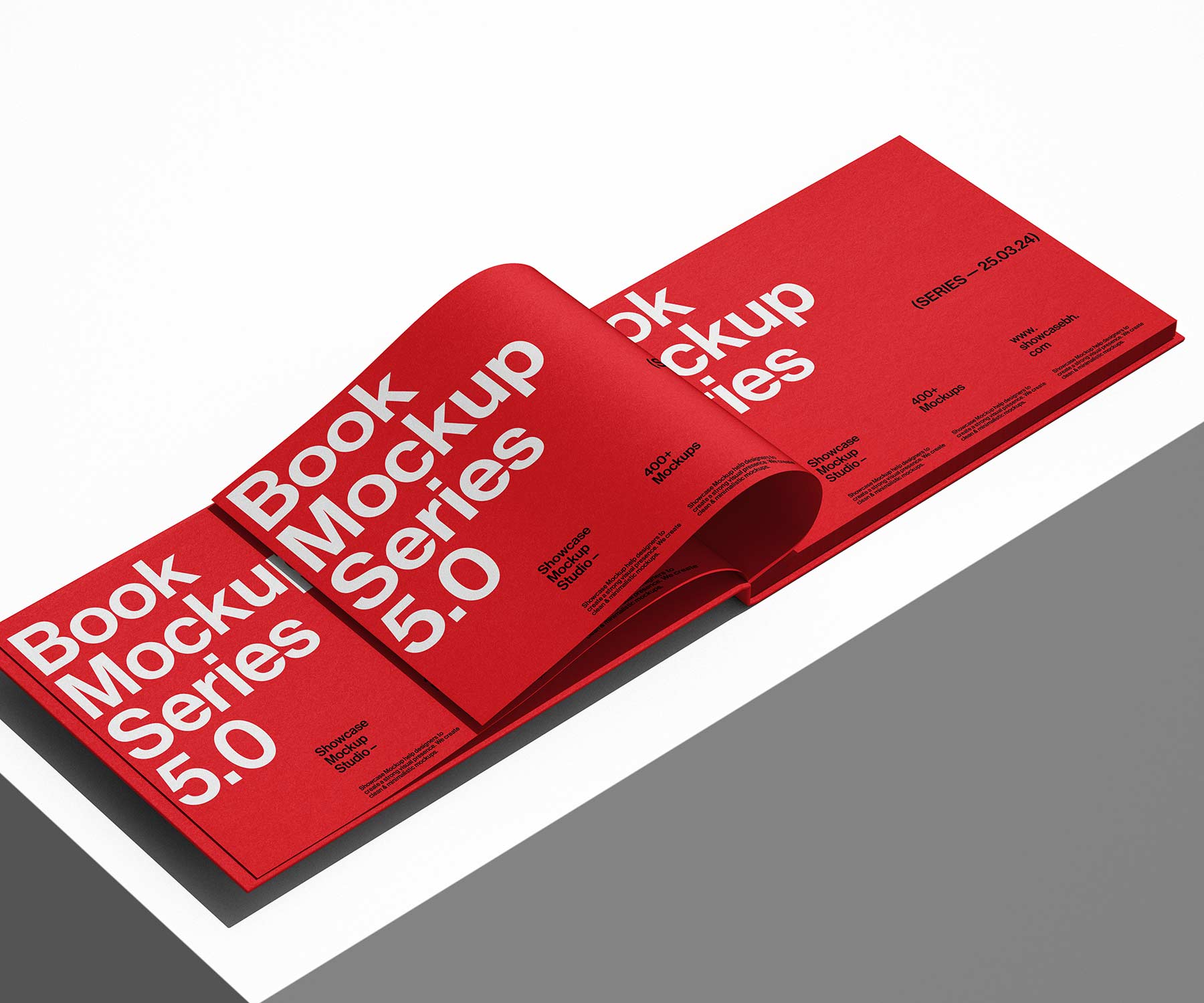 BF5_Book Folder Mockup Bundle - Image 4