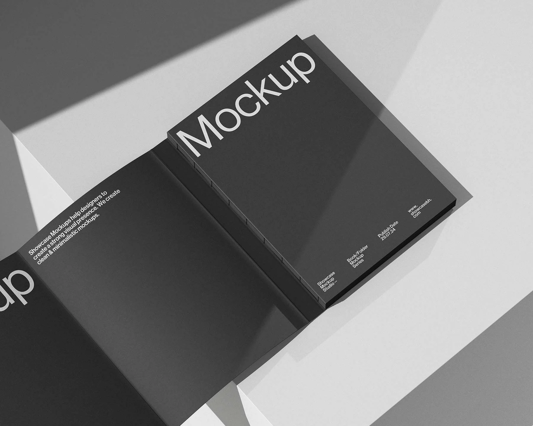 BF604_Book Folder Mockup - Image 2