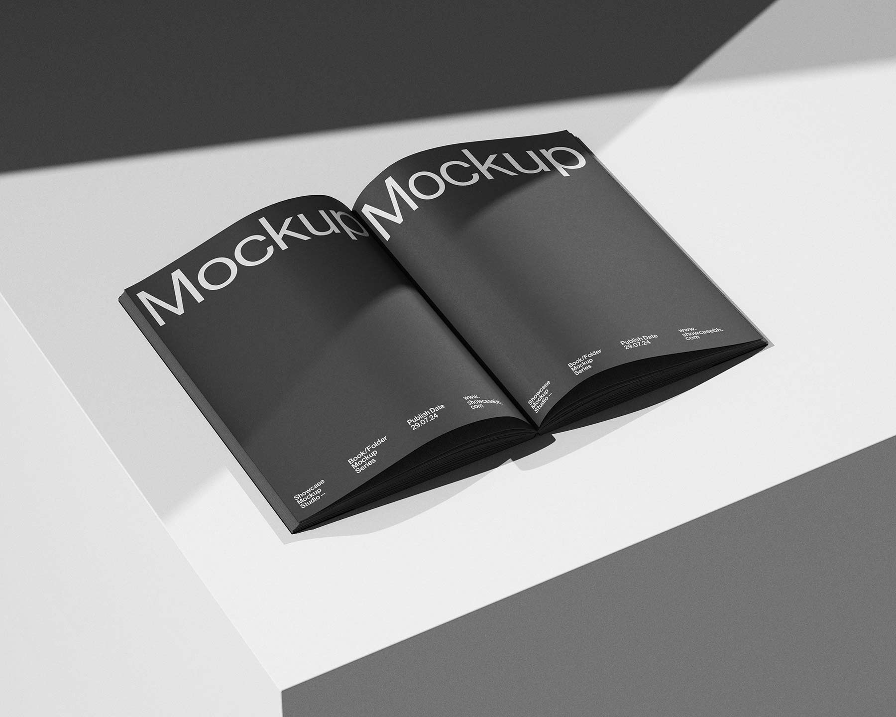 BF607_Book Folder Mockup - Image 2