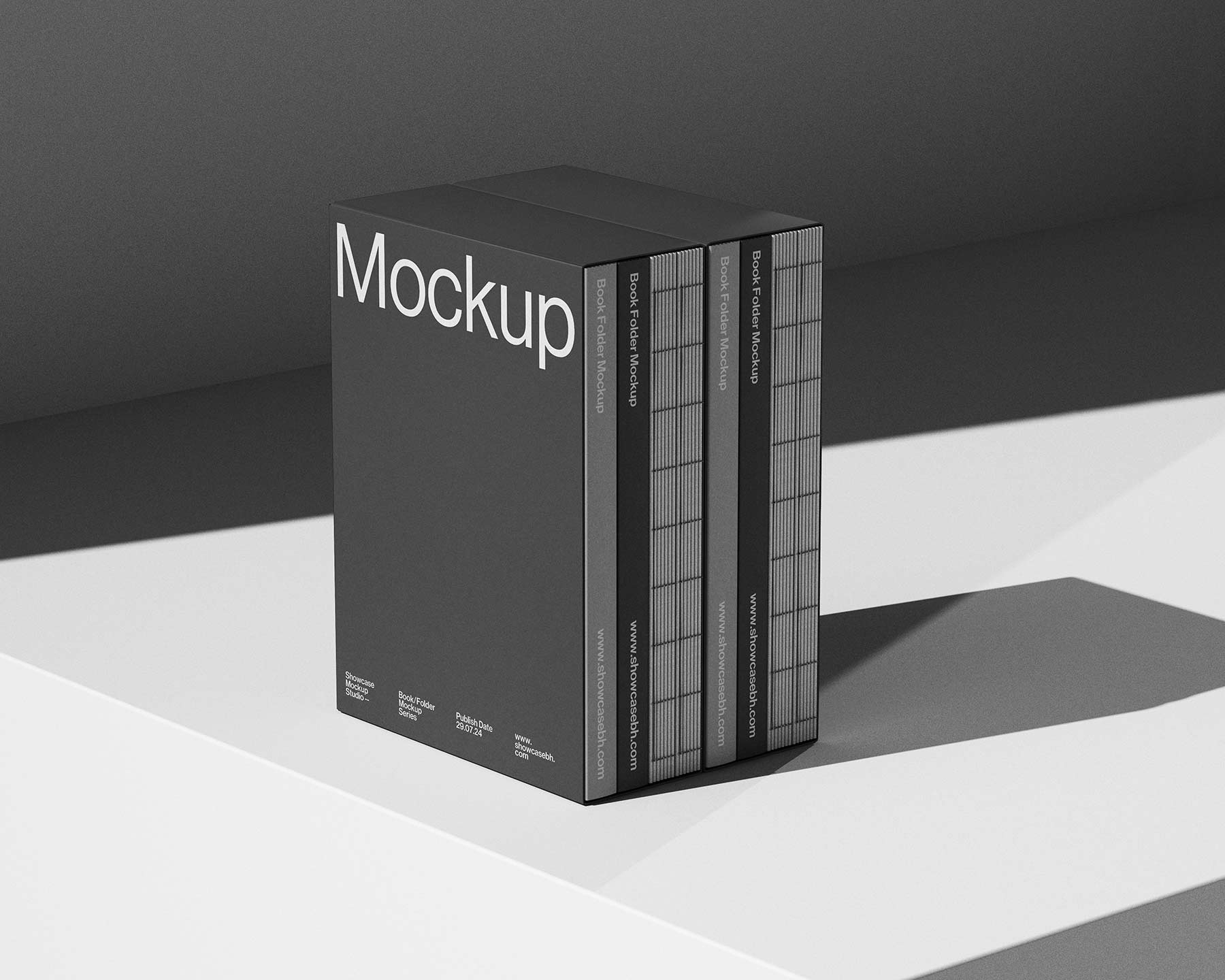 BF608_Book Folder Mockup - Image 2