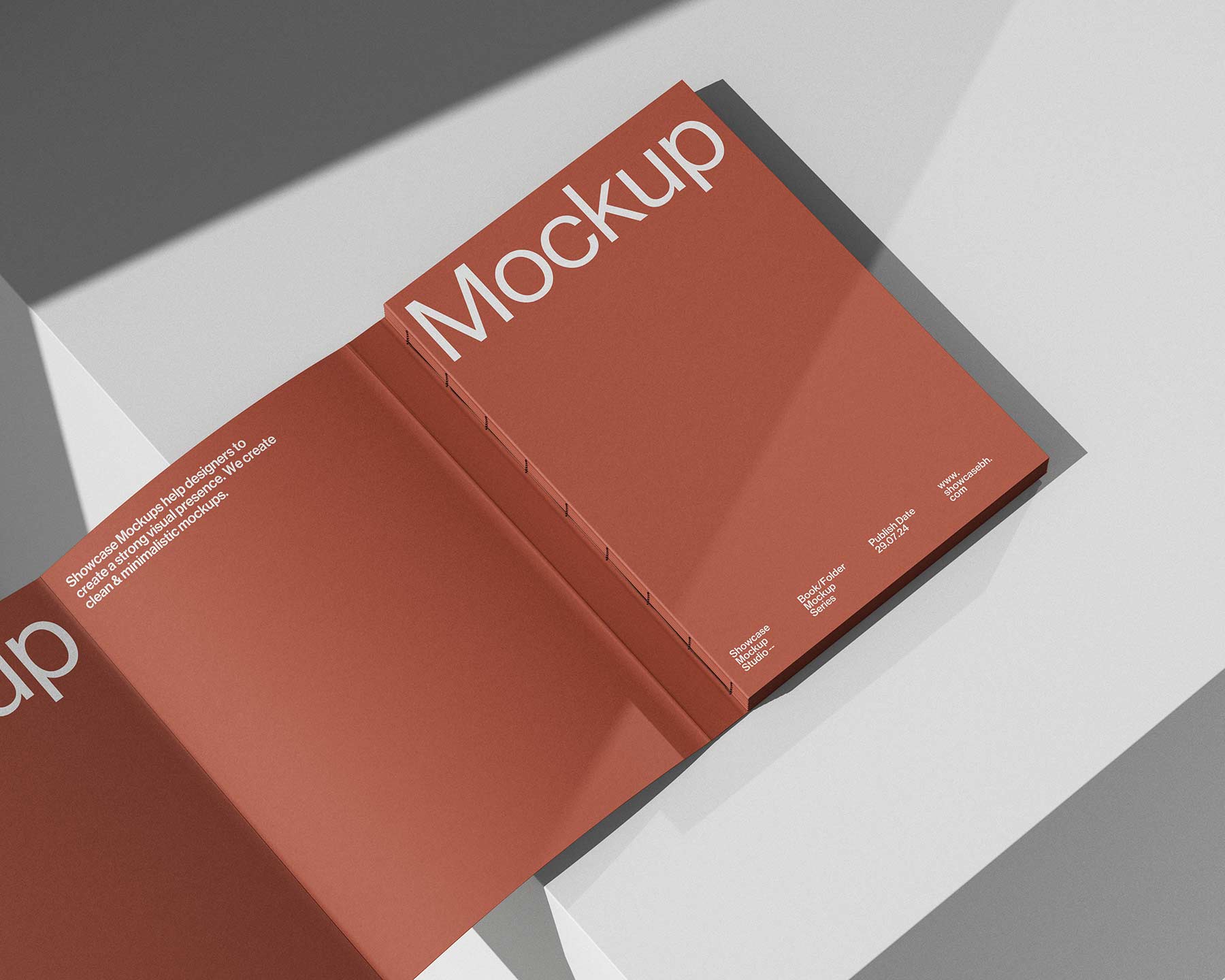 BF6_Book Folder Mockup Bundle - Image 5