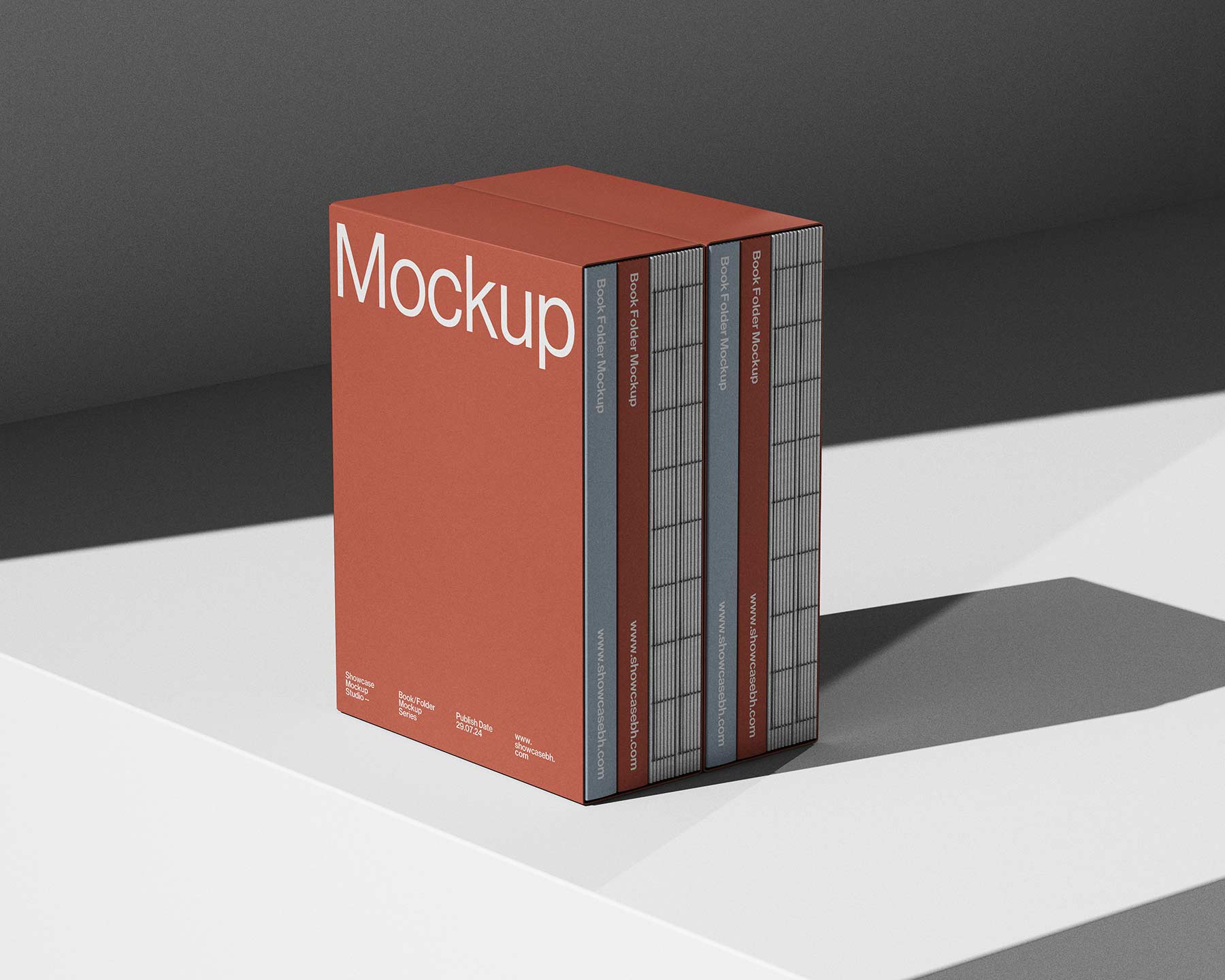 BF6_Book Folder Mockup Bundle - Image 6