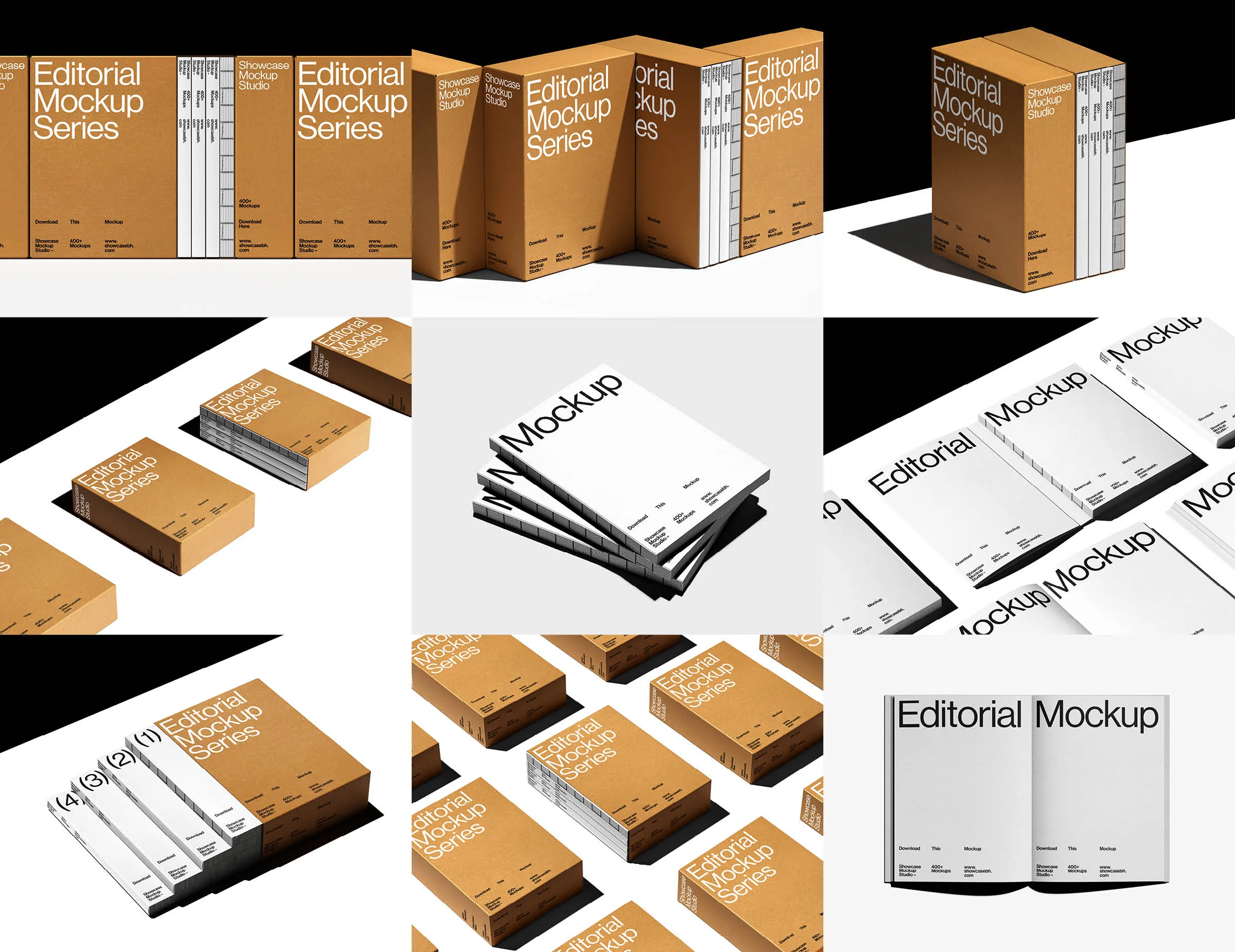 BF7_Book Folder Mockup Bundle - Image 2