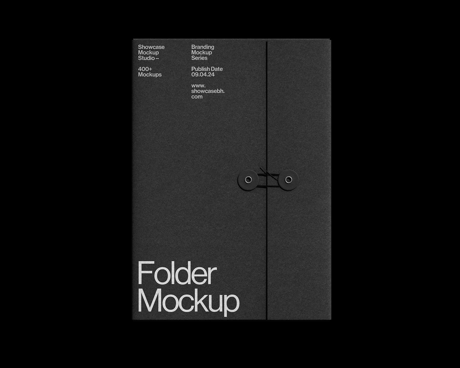 Black02_Folder Mockup - Image 2