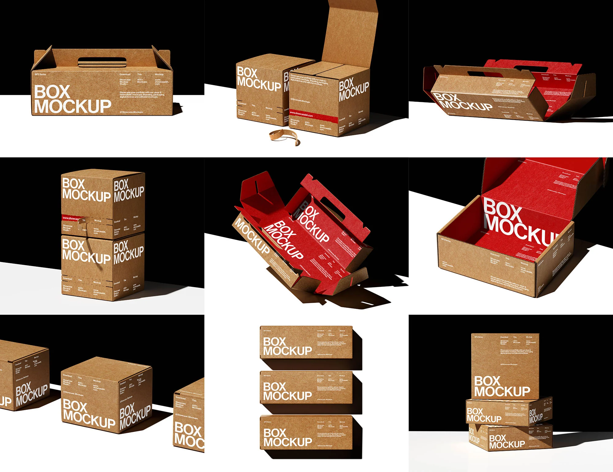 BP2_Box Packaging Mockup Bundle - Image 2