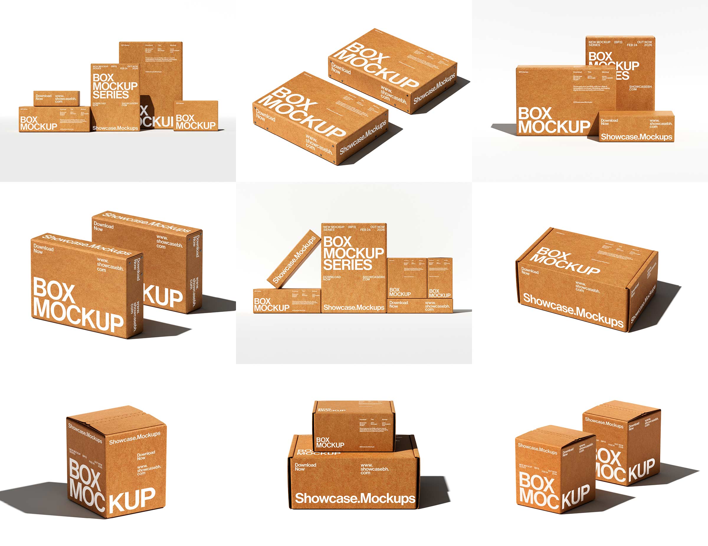Bp3_Box Mockup Bundle - Image 2