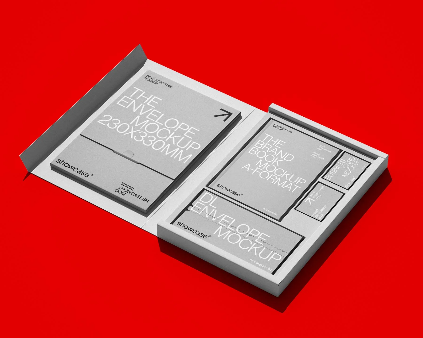 Brandkit02_Folder Mockup Set - Image 2