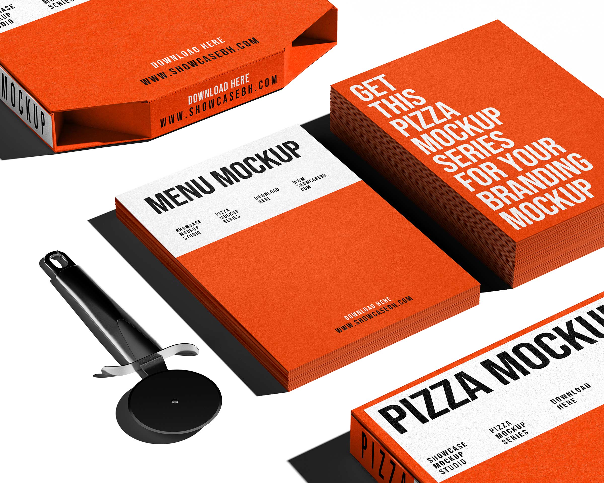 PB_Pizza Packaging Mockup Bundle - Image 14