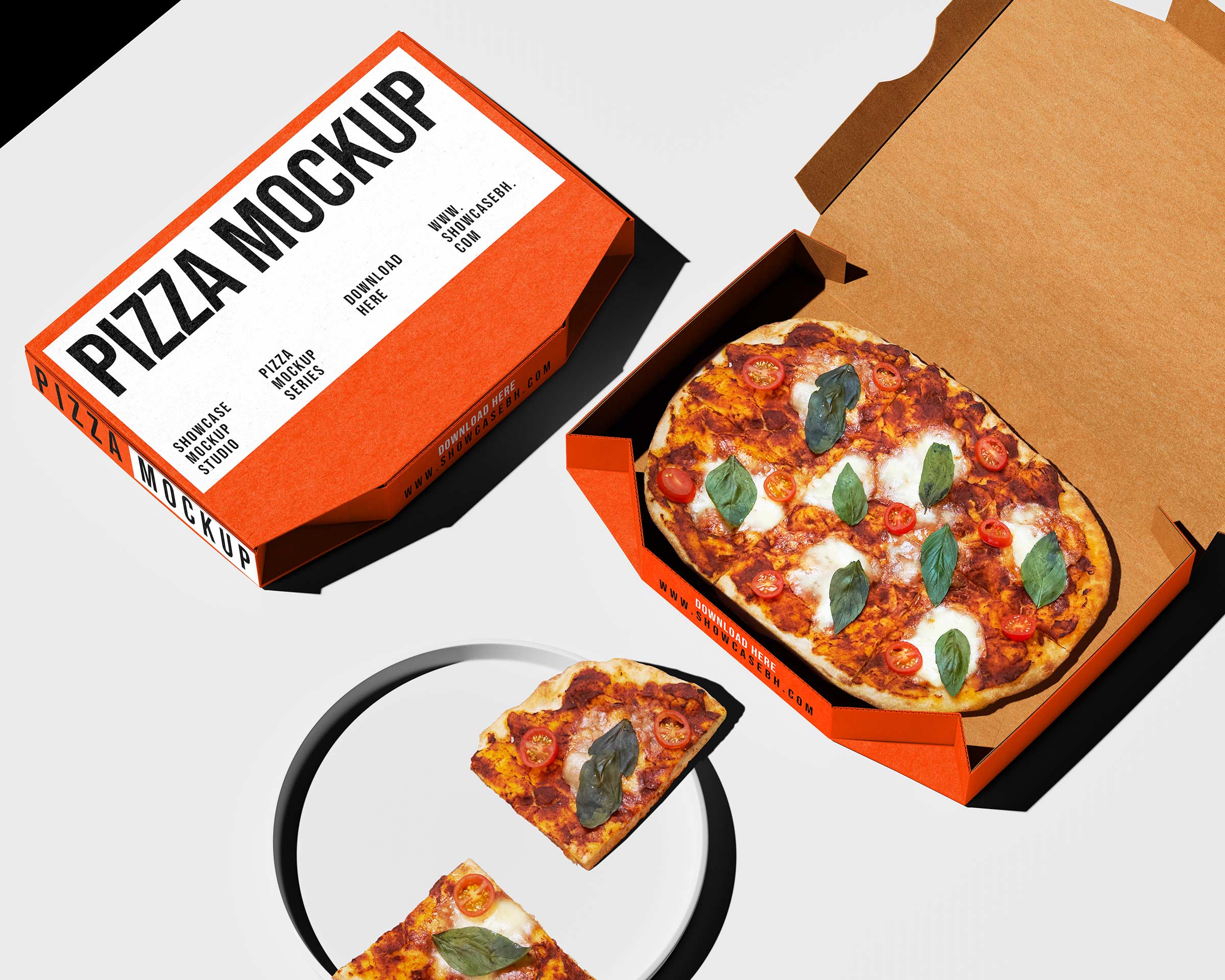 PB_Pizza Packaging Mockup Bundle - Image 7